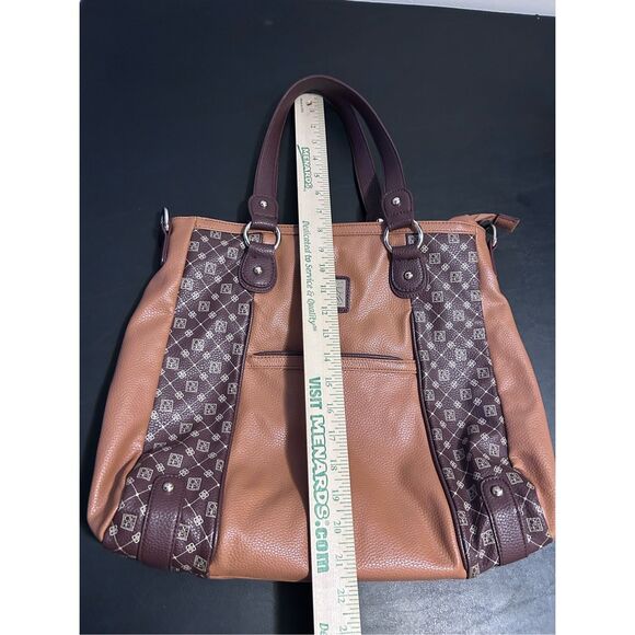 Danbury Mint Jose Hess Large Tote Handbag Purse I Love You - Picture 14 of 16